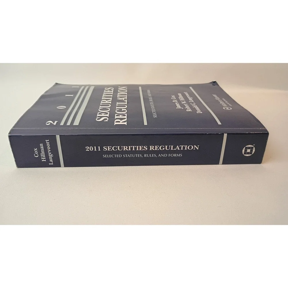 Securities Regulation: Selected Statutes, Rules, and Forms 2011 Paperback